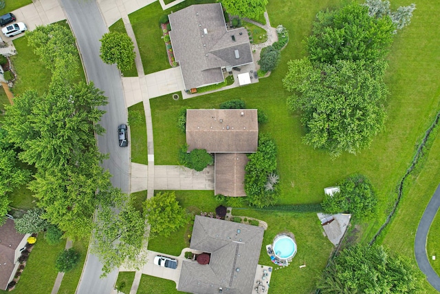 198 S Circle Ave, Bloomingdale, IL 60108 - bird's eye view