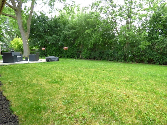 1420 E Lake Louise Dr, Palatine, IL 60074 - view of grassy yard featuring outdoor lounge area and a patio area