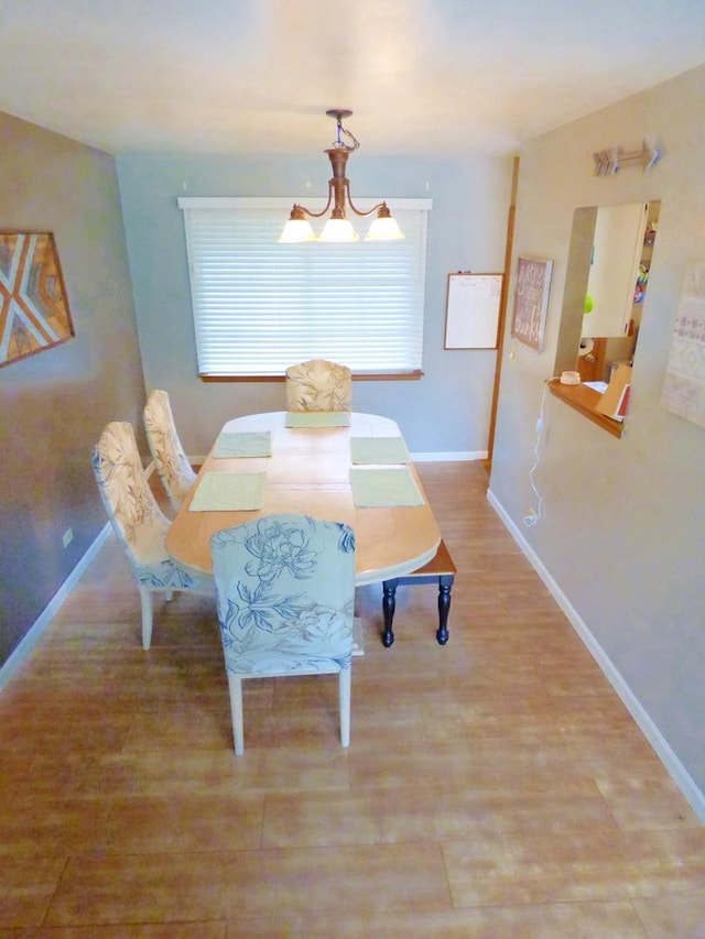 1420 E Lake Louise Dr, Palatine, IL 60074 - dining room with a chandelier and baseboards