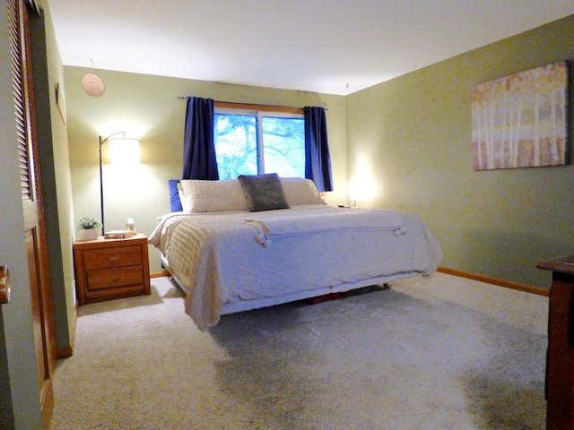 1420 E Lake Louise Dr, Palatine, IL 60074 - carpeted bedroom featuring baseboards