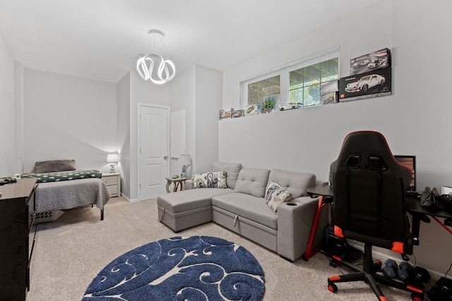 3072 Bridgeham St, Elgin, IL 60124 - living area with carpet