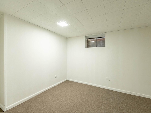 566 Glendale Ave, Wheaton, IL 60137 - finished basement featuring carpet flooring and baseboards