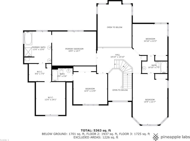 8025 Kirkcaldy Ct, Palos Heights, IL 60463 - view of property floor plan
