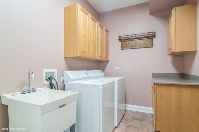 706 French Way Unit 2, Mount Prospect, IL 60056 - washroom featuring cabinet space and separate washer and dryer