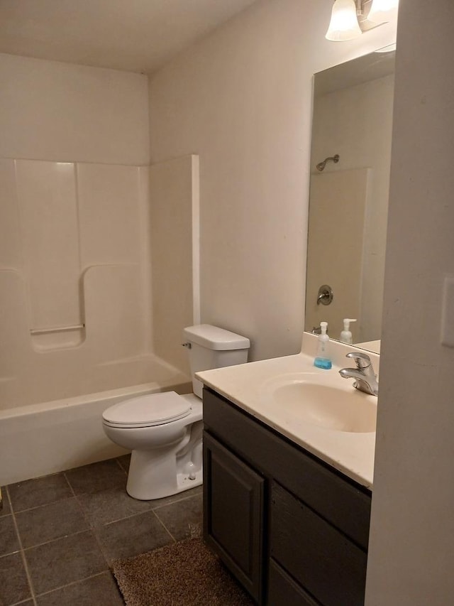 313 Manning Dr, Dekalb, IL 60115 - full bath with vanity, tile patterned floors, and shower / tub combination