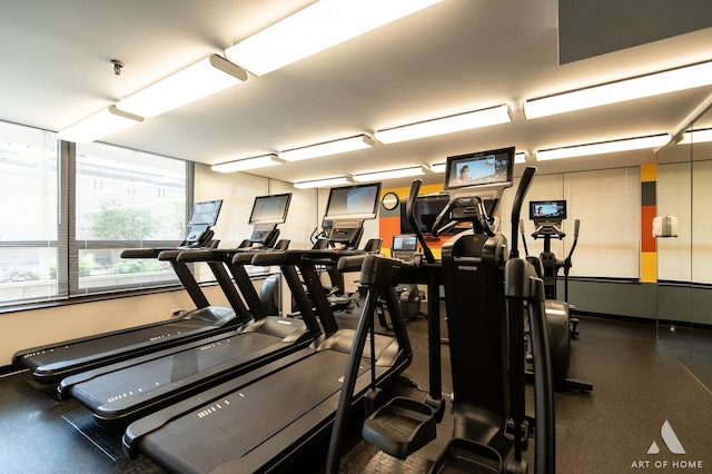 400 E Ohio St Unit 2302, Chicago, IL 60611 - view of gym