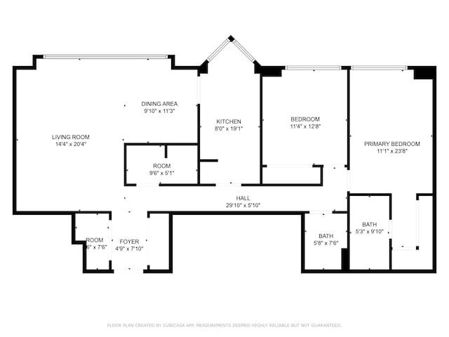 400 E Ohio St Unit 2302, Chicago, IL 60611 - view of property floor plan