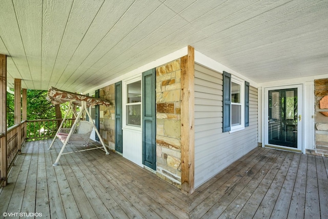 881 Twisted Oak Ln, Buffalo Grove, IL 60089 - view of wooden porch