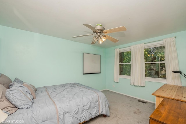 881 Twisted Oak Ln, Buffalo Grove, IL 60089 - carpeted bedroom with baseboards and ceiling fan