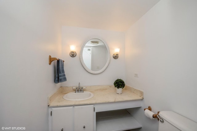 881 Twisted Oak Ln, Buffalo Grove, IL 60089 - half bathroom with vanity and toilet