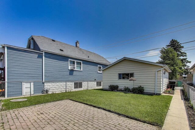 3619 Ridgeland Ave, Berwyn, IL 60402 - rear view of property with a patio and cooling unit