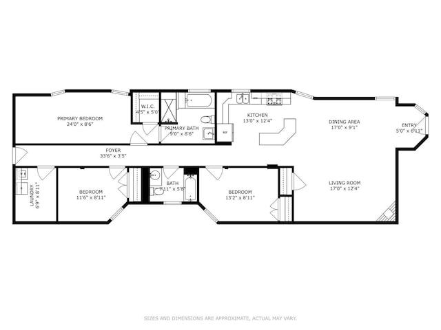 506 W Oakdale Ave Unit 1, Chicago, IL 60657 - view of room layout