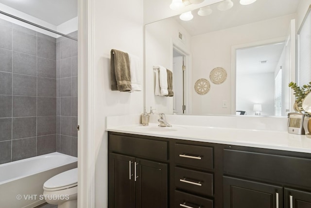 1527 E Arbor Ln, Arlington Heights, IL 60004 - bathroom with double vanity and shower / bath combination