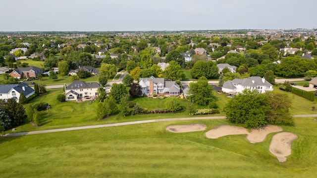 10603 Royal Porthcawl Dr, Naperville, IL 60564 - aerial perspective of suburban area featuring a golf course