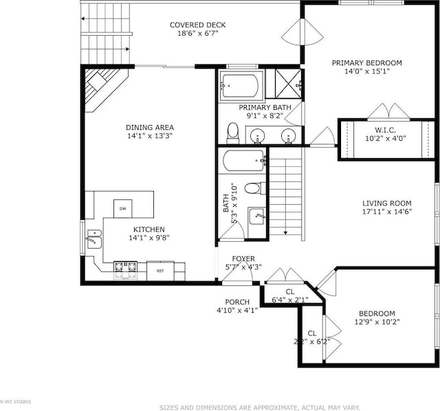 4714 W Berteau Ave Unit 1N, Chicago, IL 60641 - view of home floor plan