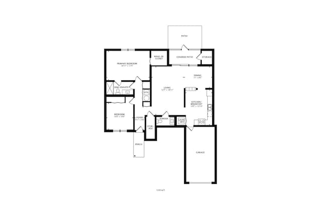 206 Country Ln, Des Plaines, IL 60016 - view of property floor plan