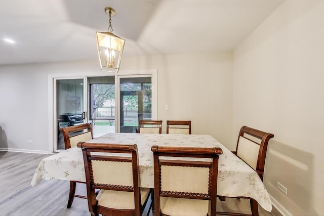 206 Country Ln, Des Plaines, IL 60016 - dining room with wood finished floors and baseboards