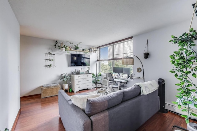 3033 N Sheridan Rd Unit 602, Chicago, IL 60657 - living area with wood finished floors and an office area