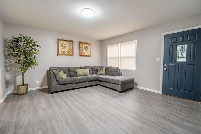 1745 N 40th Ave, Stone Park, IL 60165 - living room with wood finished floors and baseboards
