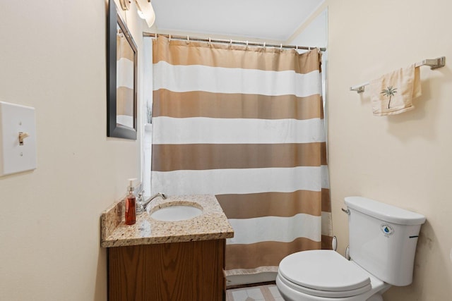 1508 N River Rd, Mchenry, IL 60051 - bathroom featuring vanity and curtained shower
