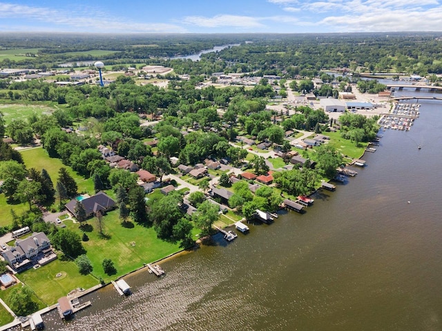 1508 N River Rd, Mchenry, IL 60051 - aerial view of property's location with a nearby body of water