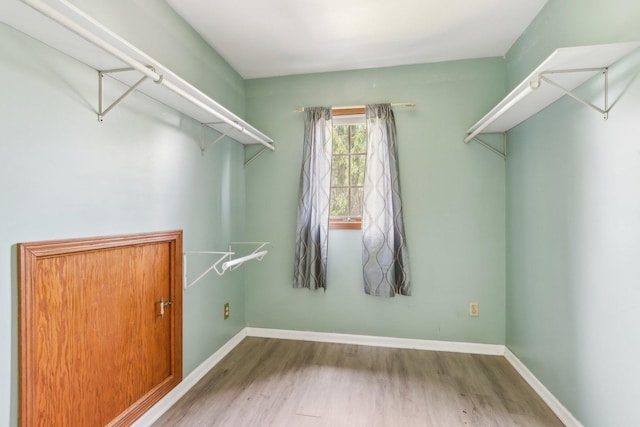 1888 Irene Rd, Sandwich, IL 60548 - spacious closet featuring wood finished floors