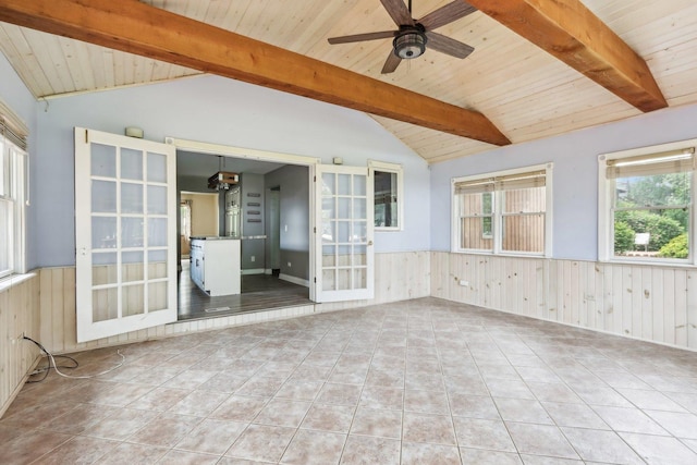 1888 Irene Rd, Sandwich, IL 60548 - unfurnished sunroom featuring french doors