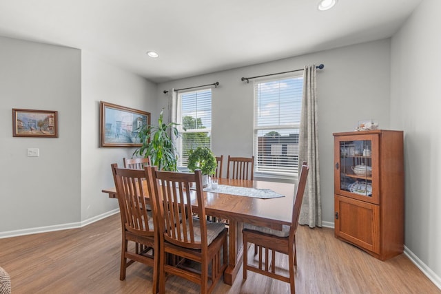 6308 Main St, Woodridge, IL 60517 - dining room featuring light wood-style floors and recessed lighting