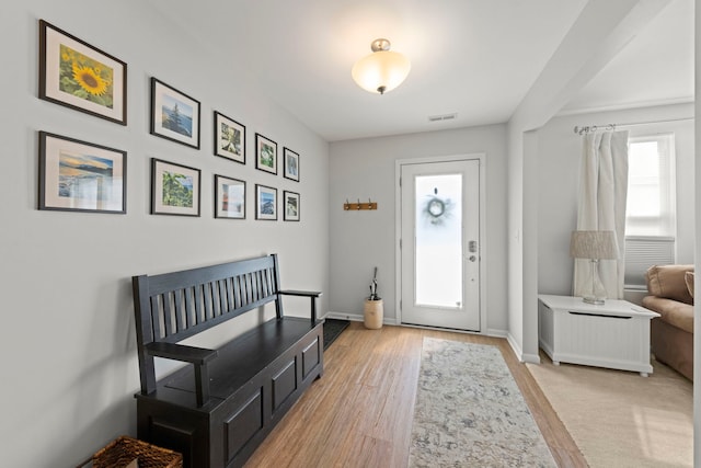 6308 Main St, Woodridge, IL 60517 - entryway featuring baseboards and light wood finished floors
