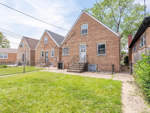 8047 S Mozart St, Chicago, IL 60652 - rear view of property featuring brick siding