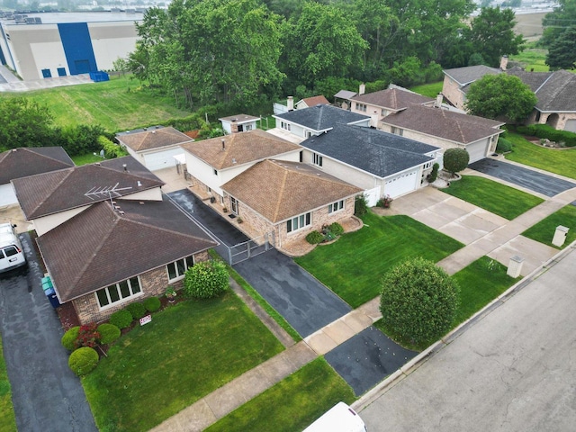 7542 Mason Ave, Burbank, IL 60459 - aerial perspective of suburban area