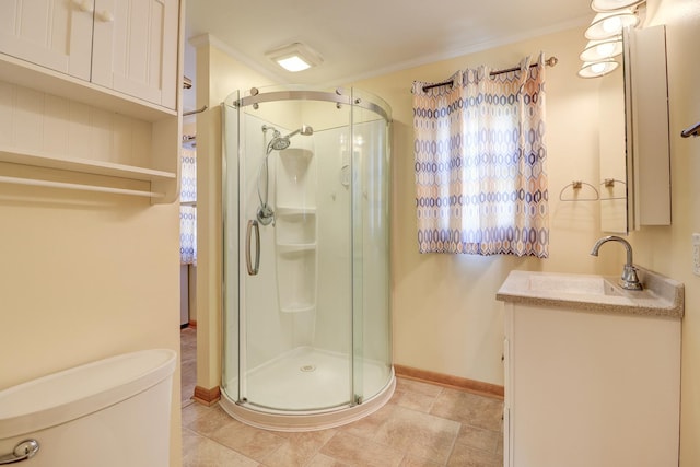 1806 New High St, Rock Falls, IL 61071 - bathroom with vanity and a stall shower