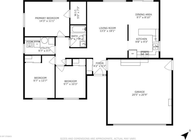 5S730 Malibu Ln, Naperville, IL 60540 - view of room layout