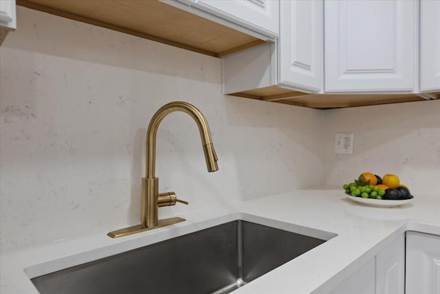 8916 Kenneth Dr Unit 1E, Des Plaines, IL 60016 - kitchen view of white cabinets and light countertops