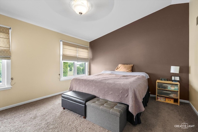 189 Cross St, Sugar Grove, IL 60554 - carpeted bedroom with vaulted ceiling