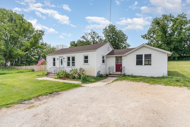 148 E Francis Rd, New Lenox, IL 60451 - view of front of property with a front yard and a shingled roof