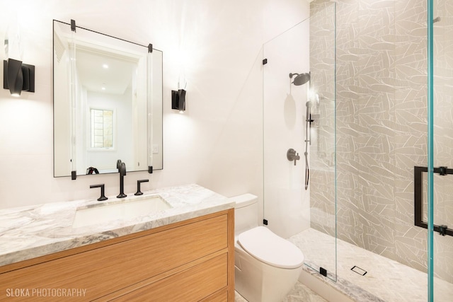 219 Lincoln Dr, Glencoe, IL 60022 - bathroom with vanity and a shower stall