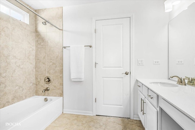 4327 Conifer Rd, Naperville, IL 60564 - bathroom featuring vanity and tub / shower combination