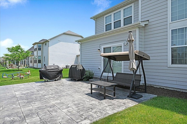 4327 Conifer Rd, Naperville, IL 60564 - view of patio featuring area for grilling