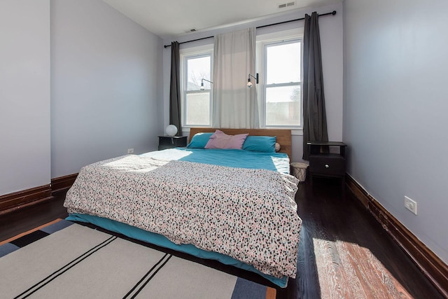 2340 W 19th St, Chicago, IL 60608 - bedroom featuring dark wood-style floors