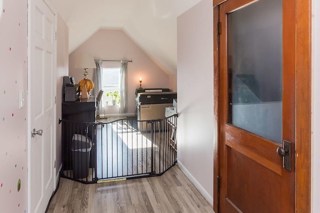 2340 W 19th St, Chicago, IL 60608 - additional living space featuring wood finished floors and lofted ceiling