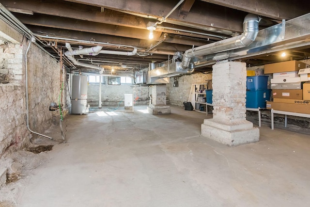 2340 W 19th St, Chicago, IL 60608 - basement featuring water heater