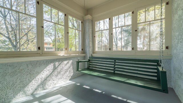 531 E Joliet St, Crown Point, IN 46307 - unfurnished sunroom featuring plenty of natural light