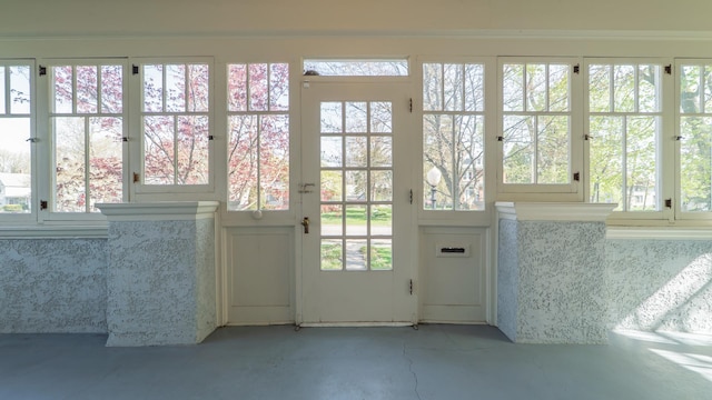 531 E Joliet St, Crown Point, IN 46307 - doorway with concrete floors and healthy amount of natural light