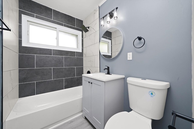 202 Allegheny St, Park Forest, IL 60466 - bathroom featuring vanity and shower / tub combination