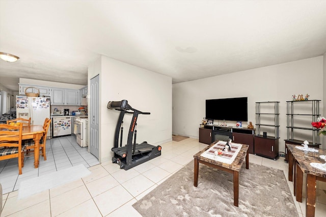3 Lorraine Ave, Woodridge, IL 60517 - living area with light tile patterned floors