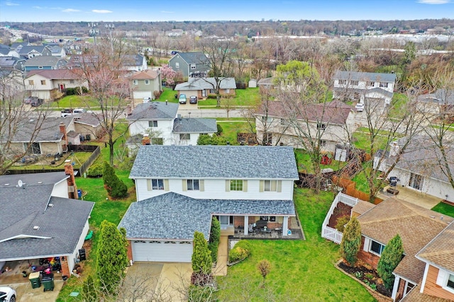 3 Lorraine Ave, Woodridge, IL 60517 - aerial perspective of suburban area