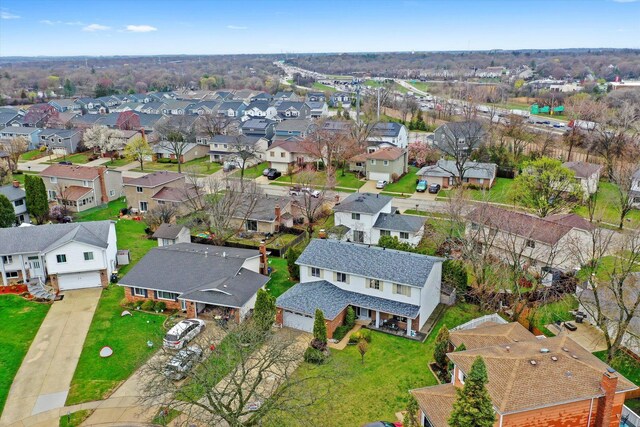 3 Lorraine Ave, Woodridge, IL 60517 - aerial view of property and surrounding area featuring nearby suburban area