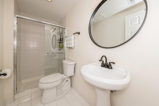 835 W 37th St Unit A, Chicago, IL 60609 - full bath with tile patterned flooring and a stall shower