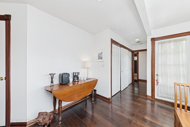 571 N Main St, Glen Ellyn, IL 60137 - home office featuring wood finished floors and recessed lighting